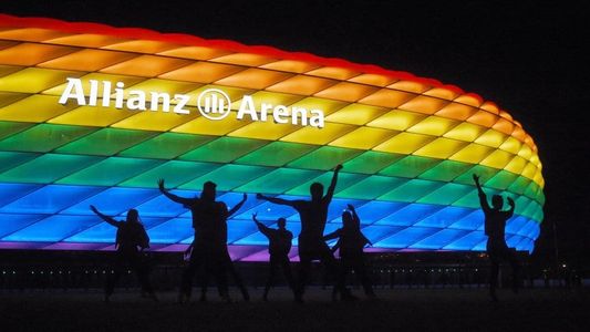 Un delantero argentino festejó un gol con la bandera del Orgullo LGBTIQ
