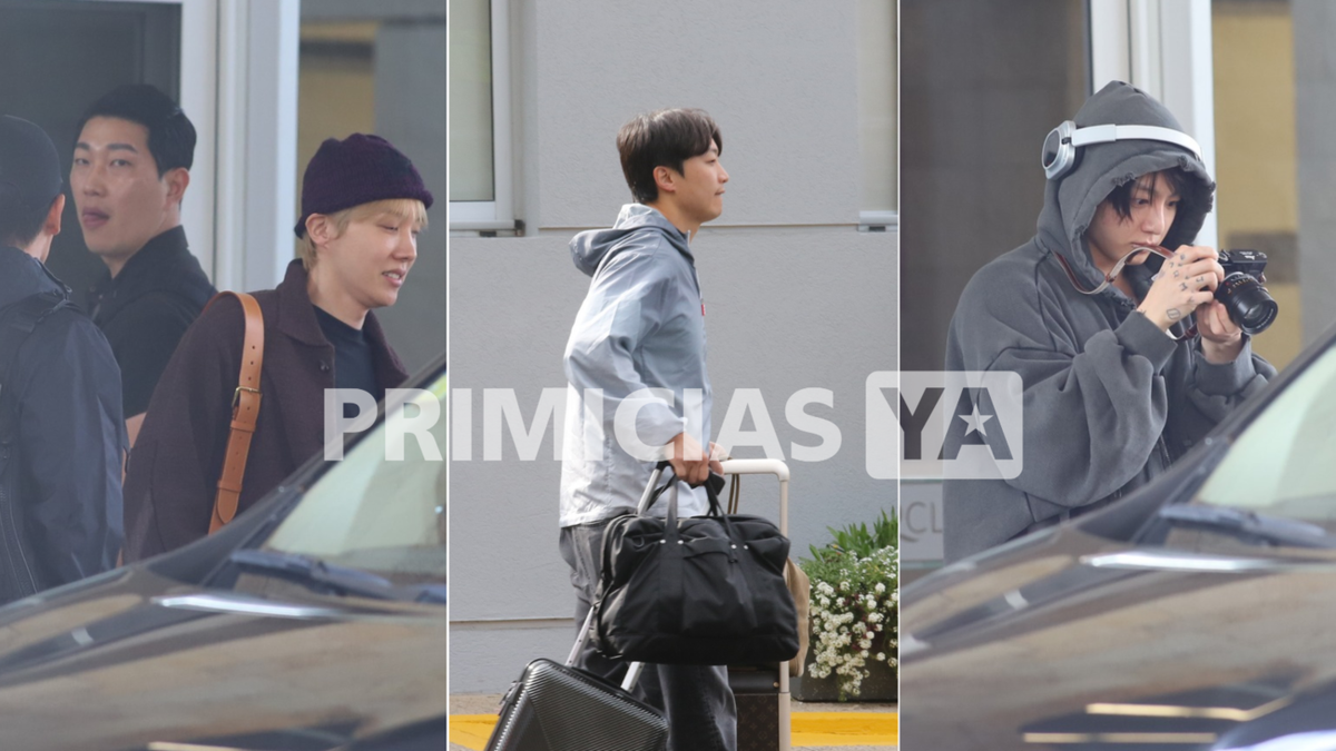BTS en Argentina: las fotos de la llegada del fenómeno mundial del K-pop