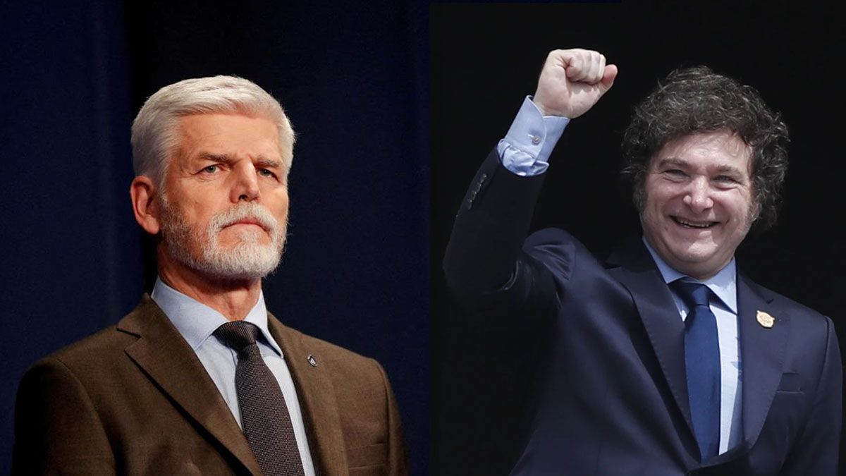 Javier Milei en su gira europea. (Foto: archivo)