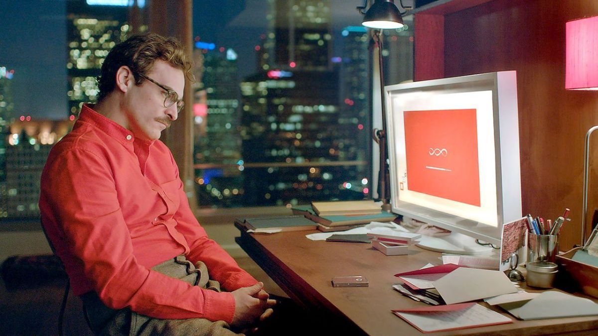 "Her", protagonizada por Joaquin Phoenix.