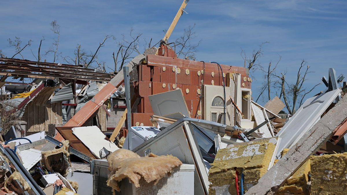 Casas destruídas y 41 heridos en un fuerte tornado en el sur de Francia. (Foto: Reuters)
