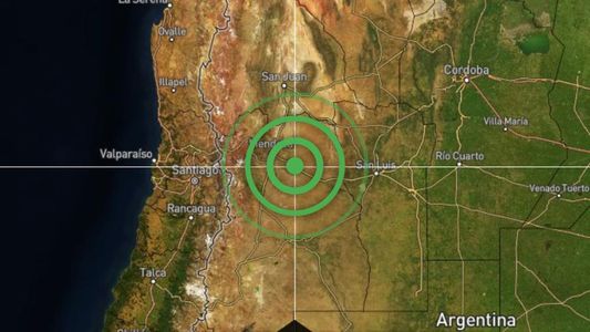Un fuerte sismo de 5,8º sacudió Mendoza