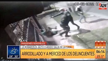 Morón: así le hacen un brutal robo a un hombre por el auto