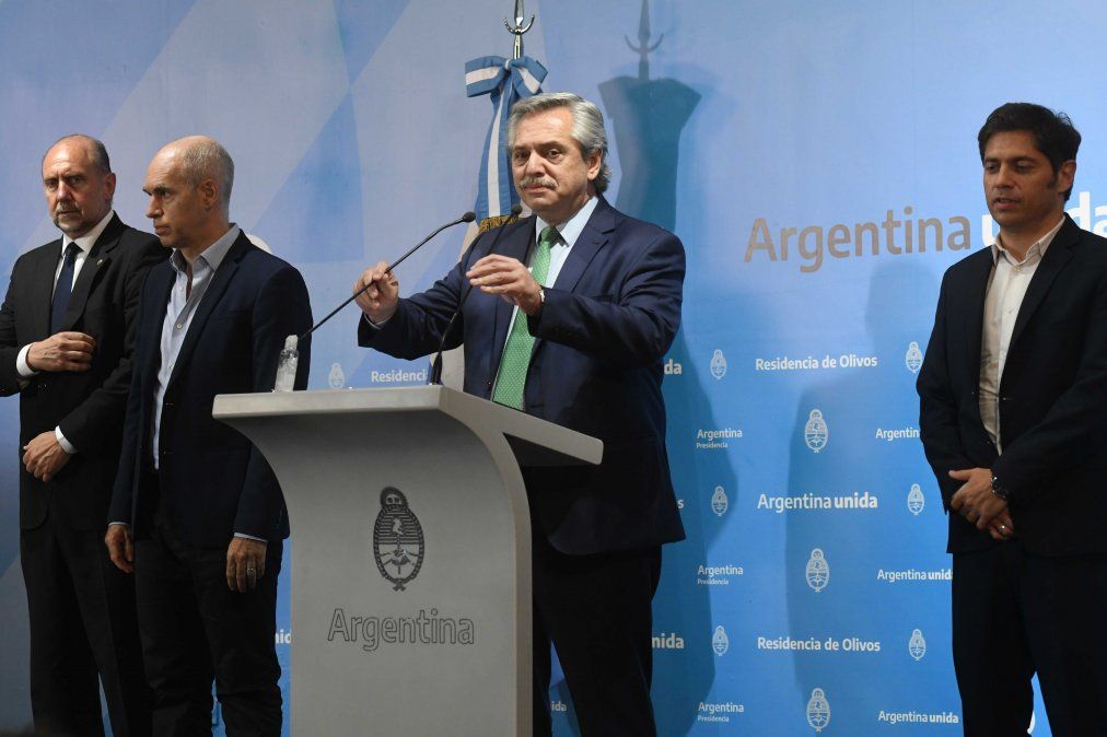 Crece la polémica entre Gobierno y oposición por las negociaciones con el FMI: Alberto Fernández y varios funcionarios respondieron a críticas de Rodíguez Larreta. Foto: Archivo