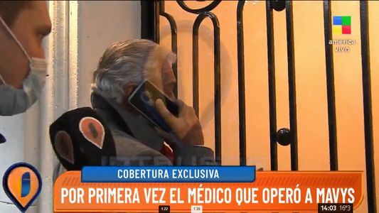 Por primera vez: la reacción del médico que operó a Mavys Álvarez en Argentina