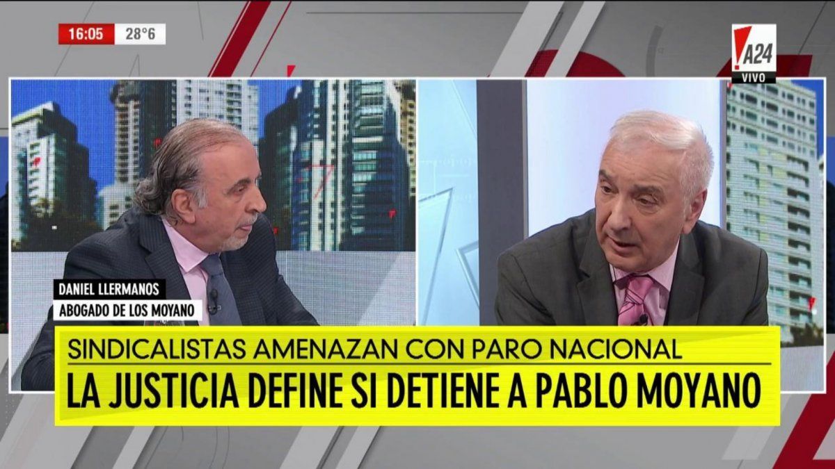 El abogado de los Moyano dice que Pablo está acusado de huevadas