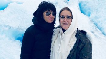 María Laura Santillán, de viaje por el Sur argentino: Tuve la suerte de ver el rompimiento del glaciar