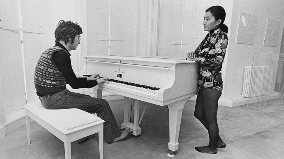 En el departamento Dakota de Nueva York. John Lennon y Yoko Ono. (Foto: Gentileza FOMAG)