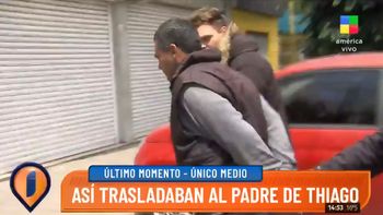 Las imágenes del traslado del padre de Thiago de Gran Hermano 2022, imputado por violencia de género
