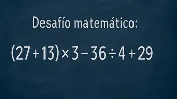 Desafío matemático: la complicada cuenta que pocos logran resolver