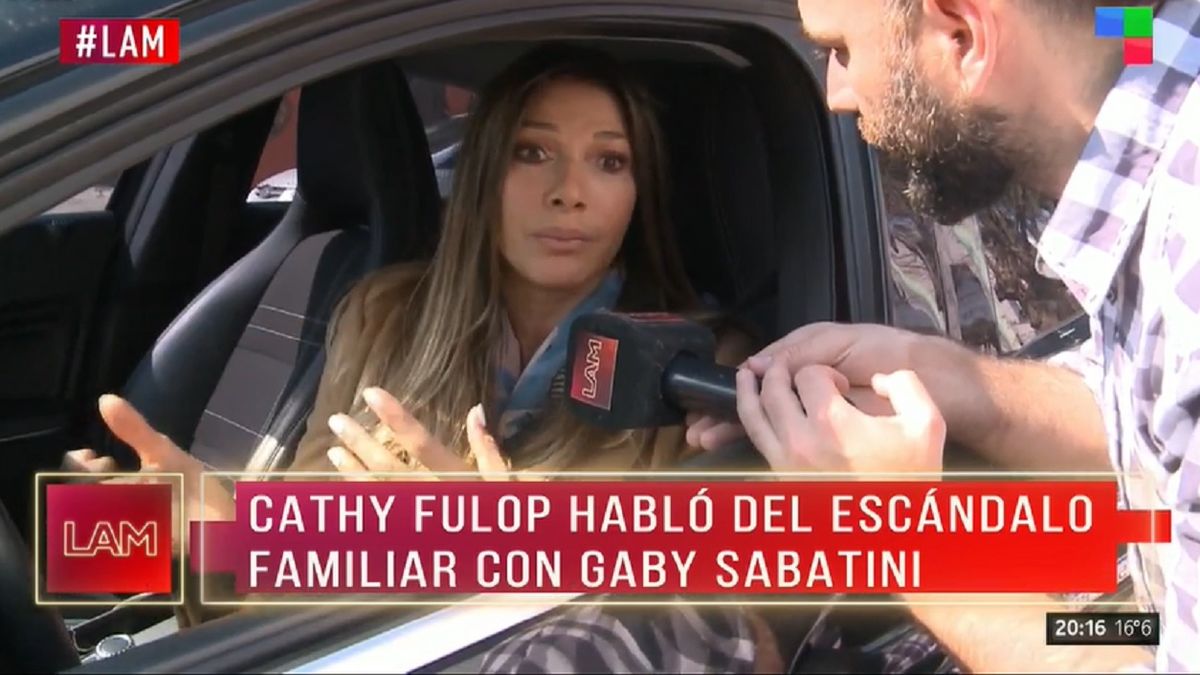 La picante respuesta de Catherine Fulop sobre su amistad con Gabriela Sabatini, su cuñada&nbsp;