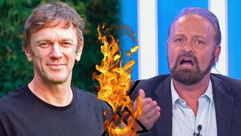 El brutal cruce entre Federico DElia y Tartu: Por lo menos hace algo, parásito