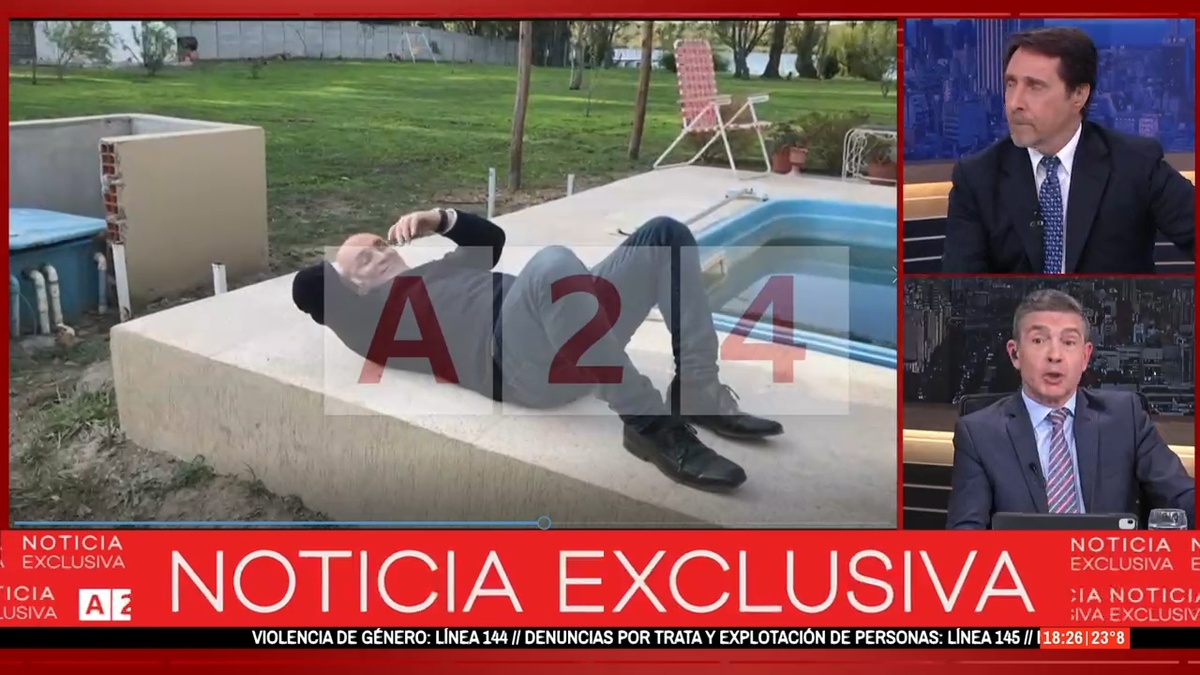 Exclusivo de A24: el video de Espert con Fred Machado que dio a conocer Eduardo Feinmann