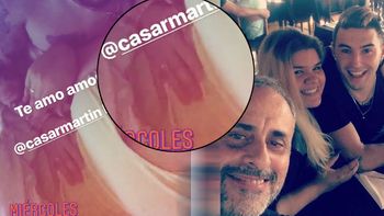 ¿Jorge Rial, abuelo? El gesto del novio de Morena Rial que sembró la noticia