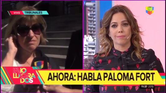 Paloma Fort fue a Tribunales: Vengo por todo, viví toda la vida engañada