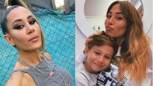 El tierno chat de WhatsApp de Jimena Barón con Momo, a un día de haberse ido a Miami