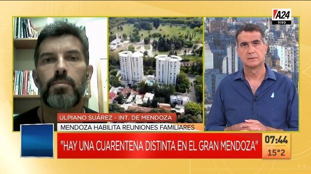 Mendoza habilita las reuniones familiares para sábado, domingo y feriados