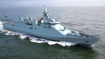 Llega al país el primer buque de guerra: el más poderoso de América latina con tecnología bélica de última generación