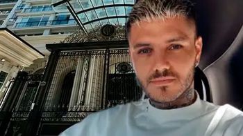 Qué hizo Mauro Icardi durante las mas de 7 horas de espera en el edificio de sus hijas