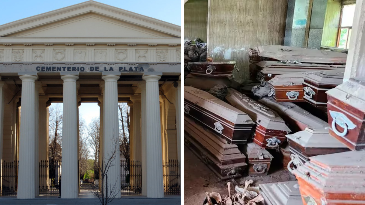2 mil bolsas con restos óseos se encontraron esta vez en el cementerio municipal de La Plata (Foto: Municipalidad de La Plata).