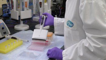 Laboratorio Pfizer. (Foto: NA)&nbsp;