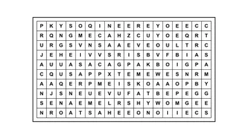 Encontrá la frase escondida: un desafío con 7 palabras ocultas en la matriz
