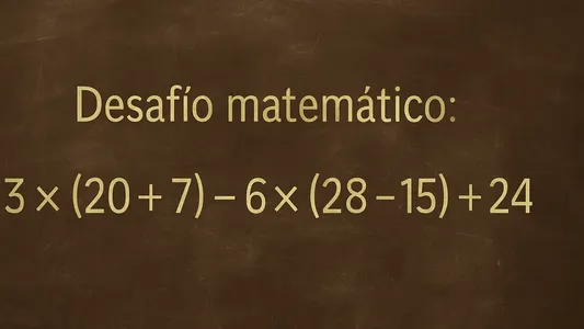 Desafío matemático: ¿cuánto tiempo te lleva resolverlo?