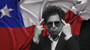 Polémico posteo de Andrés Calamaro sobre la situación social en Chile