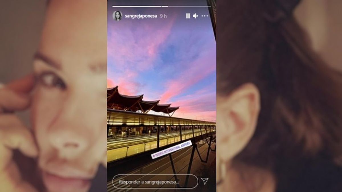La China Su&aacute;rez comparti&oacute; una postal del amanecer madrile&ntilde;o, ni bien toc&oacute; tierra en la madre patria.&nbsp;
