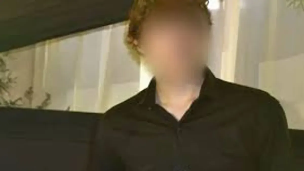 El joven acusado de asesinar a su compañero de escuela en San Cristóbal.&nbsp;