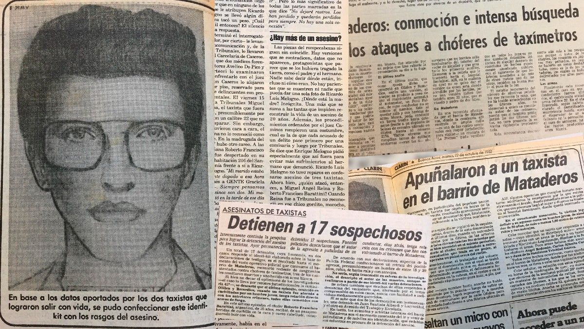 Melogno: la vida del asesino de los taxistas que paralizó a Buenos Aires en 1982 