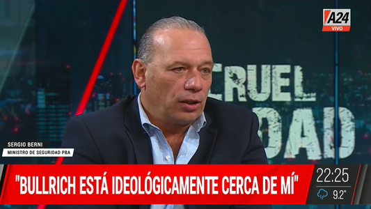 Sergio Berni, de cara a las elecciones 2023: Si gana Patricia Bullrich, que dios nos ayude