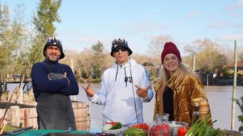 El “pollo al acero” de Pablo Lescano en “Cocineros Argentinos”
