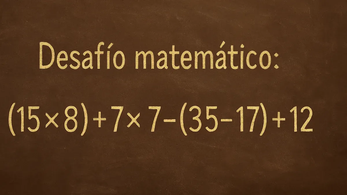 Imagen de pizarra para Desafío Matemático: la clave está en los paréntesis