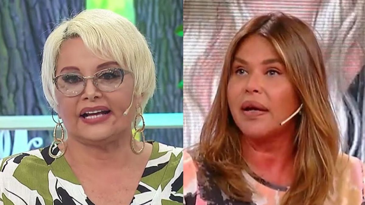 Nazarena Vélez le respondió a Carmen Barbieri y la fulminó.jpg