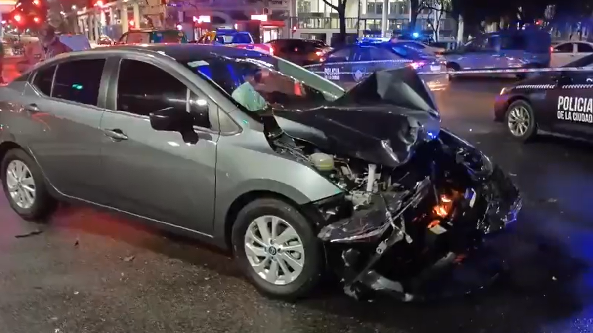 Choque múltiple en Constitución: al menos cinco heridos y caos de tránsito en la zona