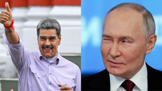 Vladimir Putin felicitó a Nicolás Maduro tras asumir su tercer mandato como presidente de Venezuela