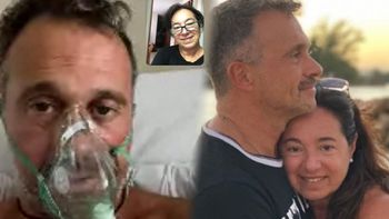 Sergio Lapegüe pasó una buena noche, confirmó su esposa, Bochi