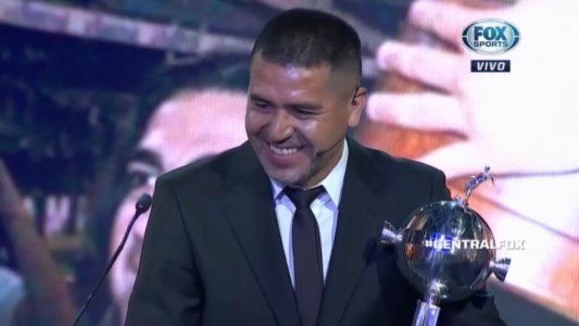 Riquelme: El hincha de Boca me tiene mucho cariño por culpa de la Copa Libertadores