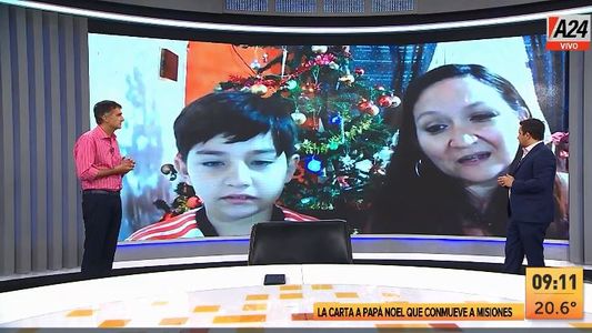 Misiones: la conmovedora carta que le escribió a Papá Noel