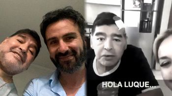El audio de Luque donde asegura que a Maradona le daban marihuana y el último video de Diego