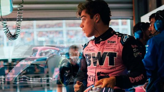 El desesperado intento de desgualichar el auto de Franco Colapinto por parte de un fanático: mirá lo que hizo