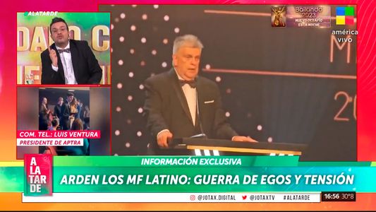 La fuerte denuncia de Luis Ventura tras la filtración de los ganadores de los Martín Fierro Latino