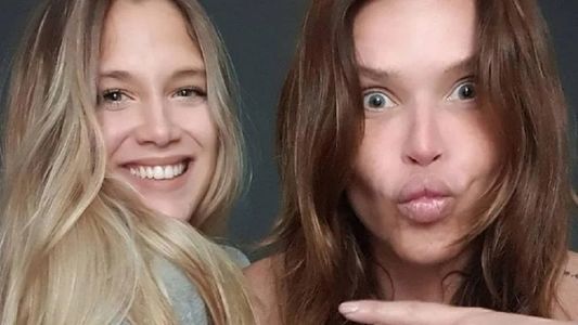 La reacción de Nazarena Vélez cuando le preguntaron si Barbie Vélez está embarazada