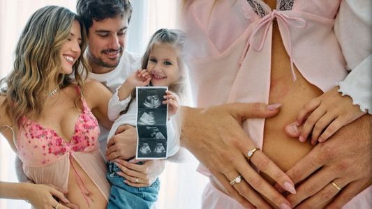 El tierno video con el que Stephanie Demner y Guido Pella anunciaron el sexo de su bebé desde Disney