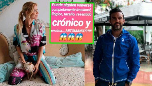 Nicole Neumann sin filtro contra Cubero: “Resentido crónico y encima mitómano”