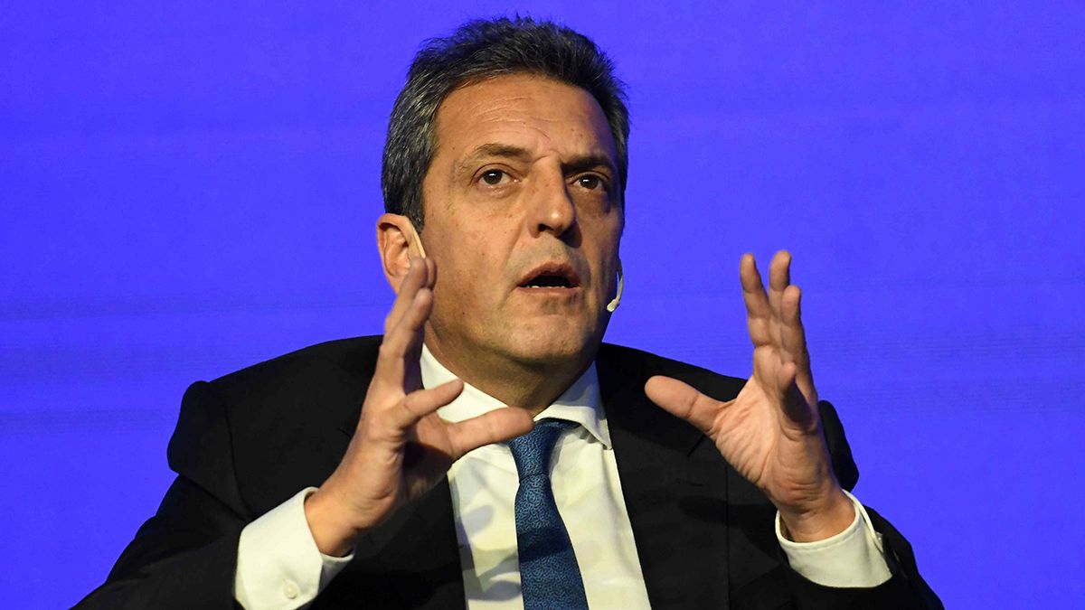Sergio Massa dio detalles del acuerdo con el FMI frente a empresarios. (Foto: Télam)