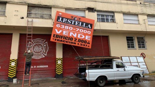 Ponen en venta un histórico cuartel de Bomberos de La Matanza por sus deudas con la AFIP