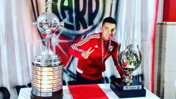 Viajó a Brasil para ver el partido entre River e Inter, recibió un piedrazo y está grave
