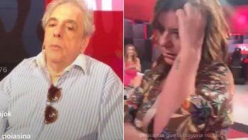 Video: los agresivos comentarios de Antonio Gasalla contra Andrea Taboada durante el corte de LAM